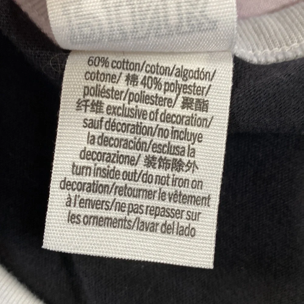 VS PINK • “All The Feels” Rainbow Pride Embroidery Ringer Tee - Picture 6 of 7